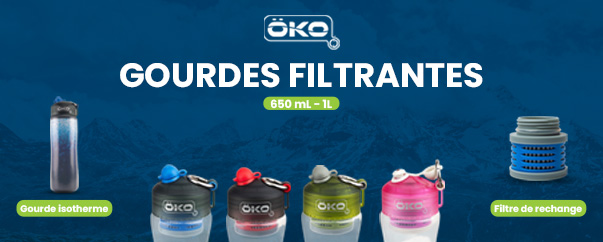 Gourdes filtrantes
